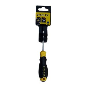 Stanley Cushion Grip Philips Screwdriver Yellow and Black Ph#1 x 75mm